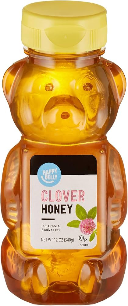Amazon Brand - Happy Belly Clover Honey, 12 Ounce | Amazon (US)