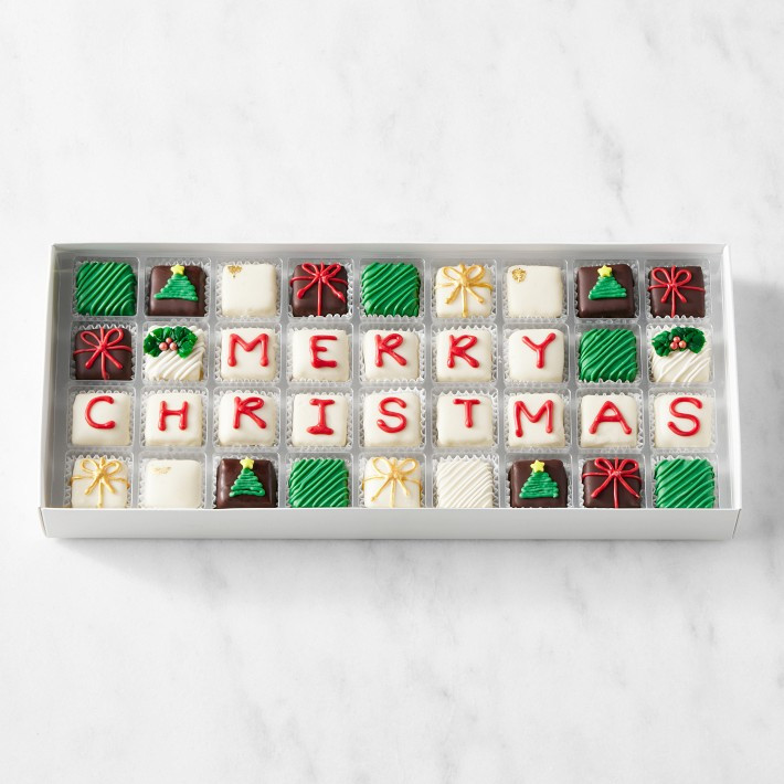Sheila Kearns Happy Holiday Petit Fours, Set of 30 | Williams-Sonoma