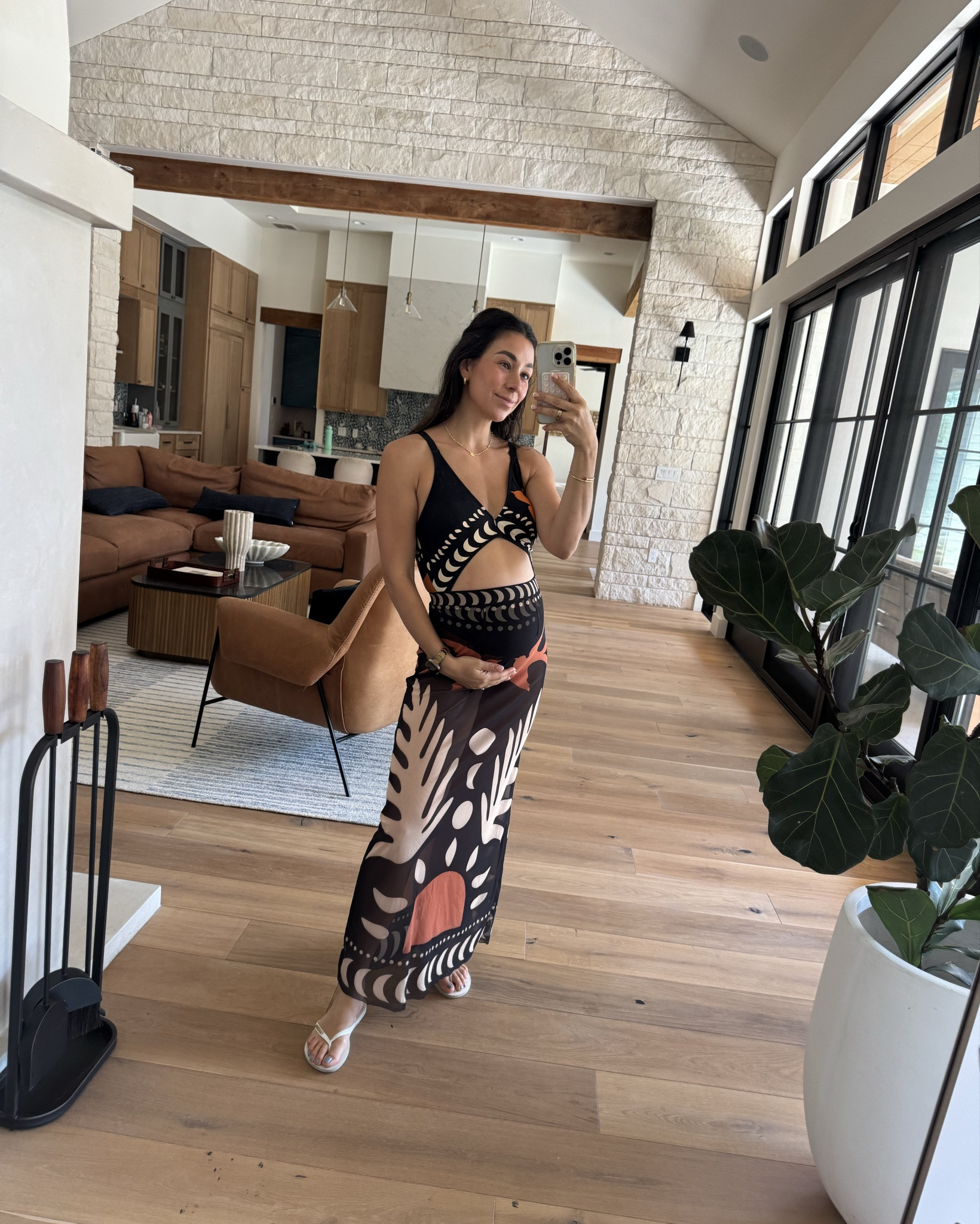 Pool day one piece and cover up ☀️