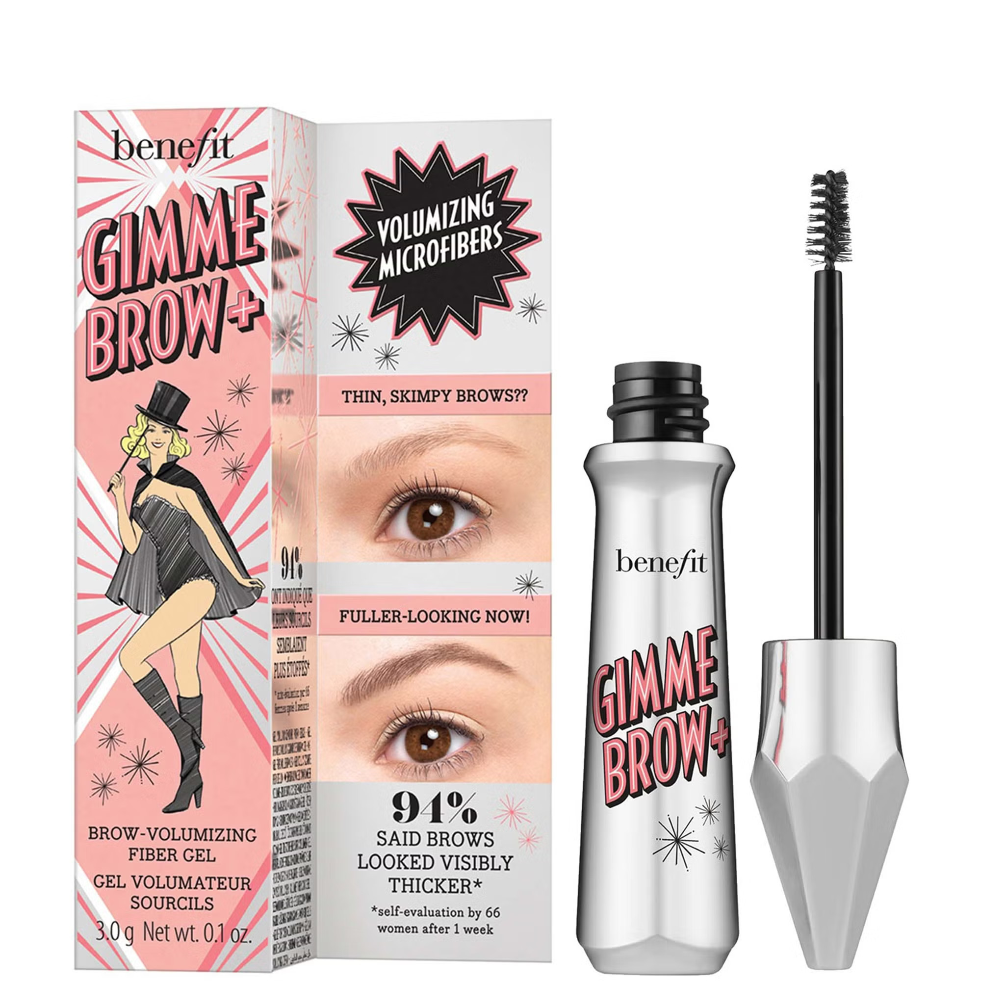 benefit Gimme Brow+ Gel 3g (Various Shades) | Look Fantastic (UK)