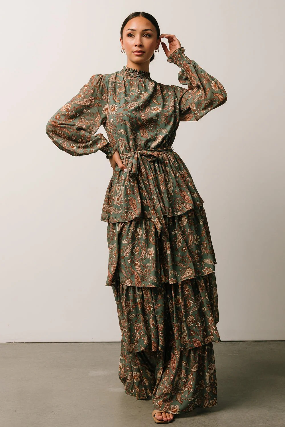 Rongi Tiered Maxi Dress | Baltic Born