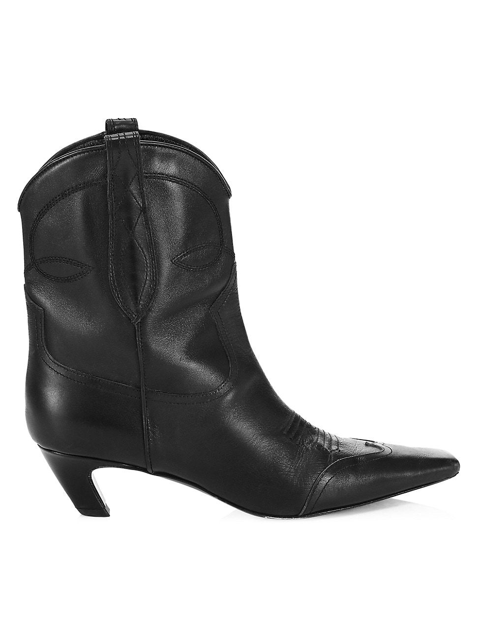 Women's Dallas Leather Ankle Boots - Black - Size 7 | Saks Fifth Avenue