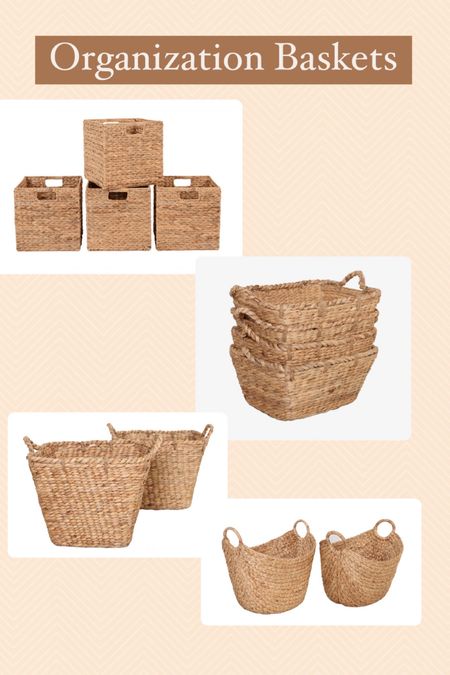 Start the new year organized! Better Homes and Garden basket are functional and beautiful. #organizedhome #neutralhomeorganization #organizationsystem #pantryorganization #organized 

#LTKfamily #LTKfindsunder50 #LTKhome
