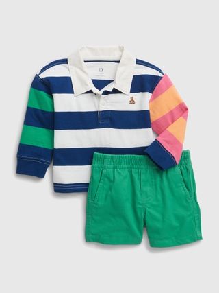 Baby Stripe Two-Piece Outfit Set | Gap (US)
