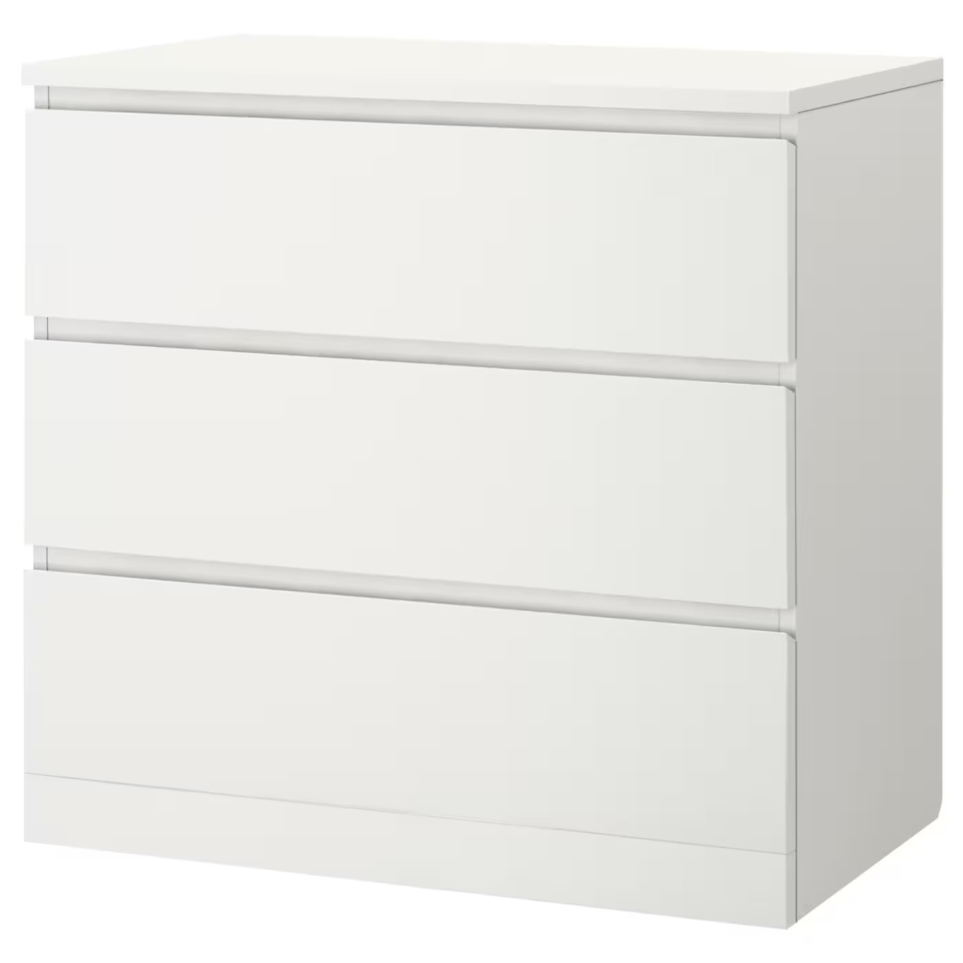 MALM Kommode mit 3 Schubladen, weiß, 80x78 cm - IKEA Deutschland | IKEA (DE)