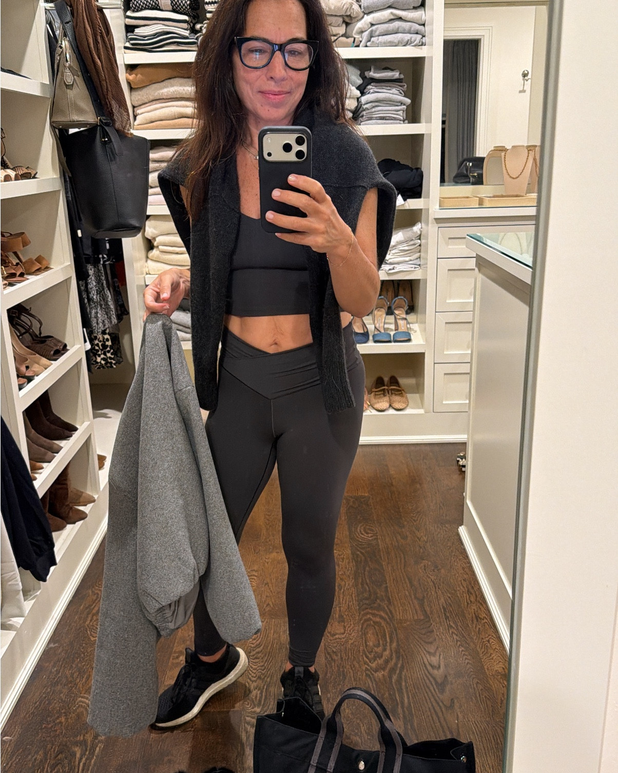 From gym to lunch to errands. Grey for days. Layer and keep layering the same color. Keep it simple and chic  

#LTKgrwm #LTKdayinmylife #LTKootd