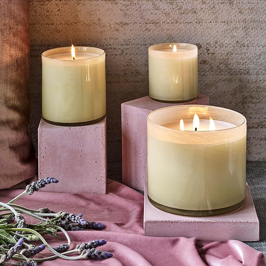 LAFCO New York - Champagne and Roses 6.5oz Classic Candle Duo Gift Set | Amazon (US)