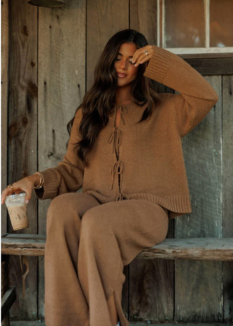 Snuggling into fall with my Cabin Mornings Tie Cardigan + Knit Pants set — cozy, chic, and perfect for layering 🍂
This ribbed cardigan tie-front (true to size) and soft knit lounge bottoms are my go-to for at-home style that still looks elevated. I love how the cardigan ties easily over a cami, and the pants have that ideal stretch & waistband that flatters all day.

Whether I’m working from home, running errands, or lounging with a latte, this matching knit duo keeps me comfy and stylish ✨

#LTKStyle #LTKUnder100 #LTKSeasonal
#cozyknitwear #matchingset #fallloungewear #ribbedcardigan #knitpants #autumnstyle  

 #LTKFallSale #LTKSeasonal #LTKFindsUnder100