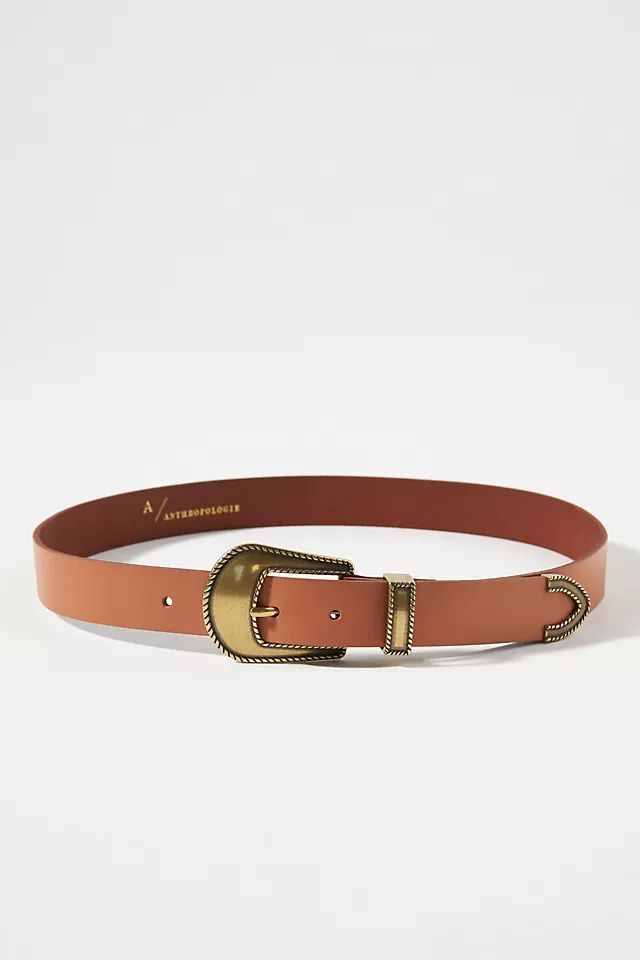 Classic Western Leather Belt | Anthropologie (US)