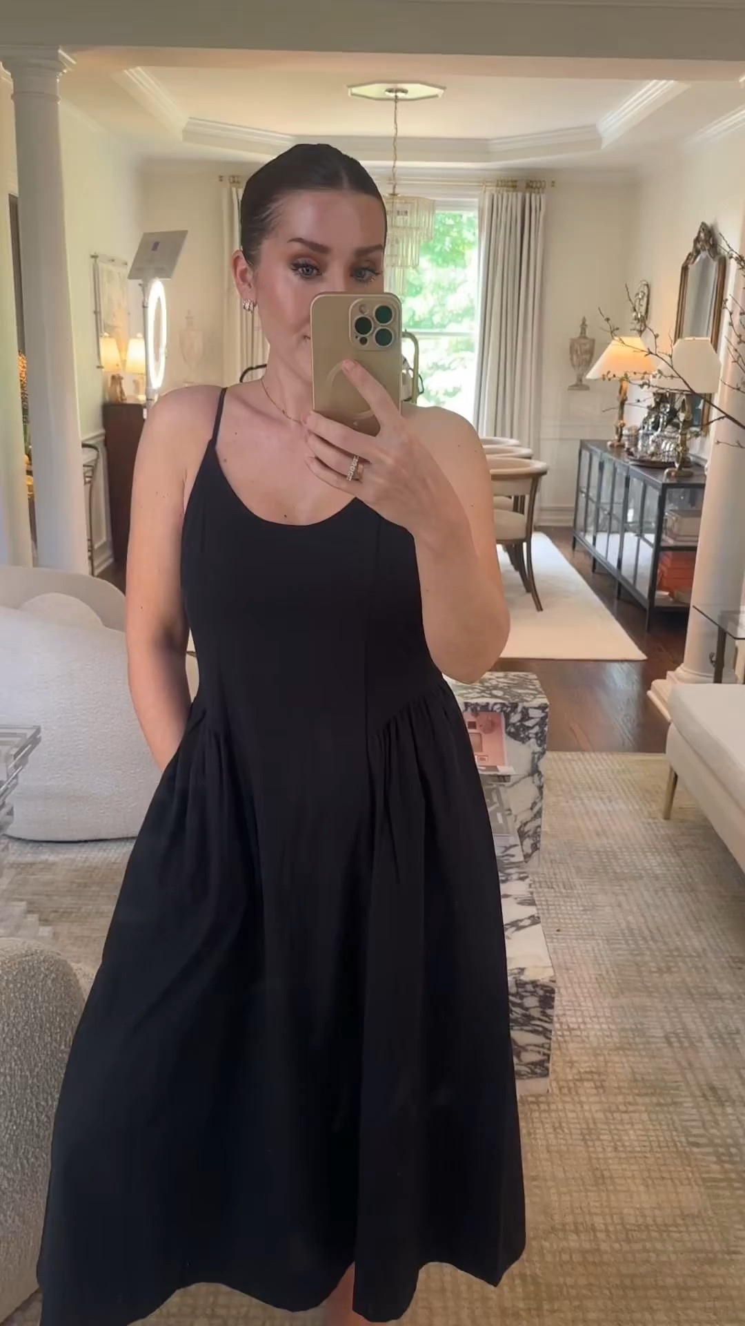 Perfect affordable dress 💫
Linen- like soft material, I got my true size (m), but I definitely could’ve sized down

#LTKootd #LTKOver40