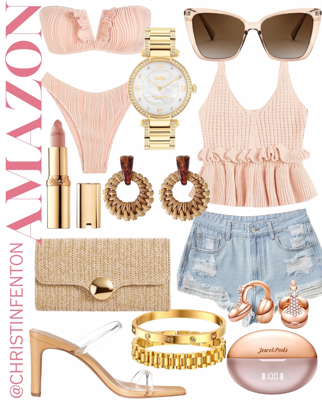 Amazon Favorite Fashion 🎀 summer dresses, summer shorts, crop tops, jean shorts, jewerly and handbags @shop.ltk #liketkit #founditonamazon 🥰 Thank you for shoe shopping with me! 🤍 XO Christin

#LTKSwim #LTKTravel #LTKMidsize