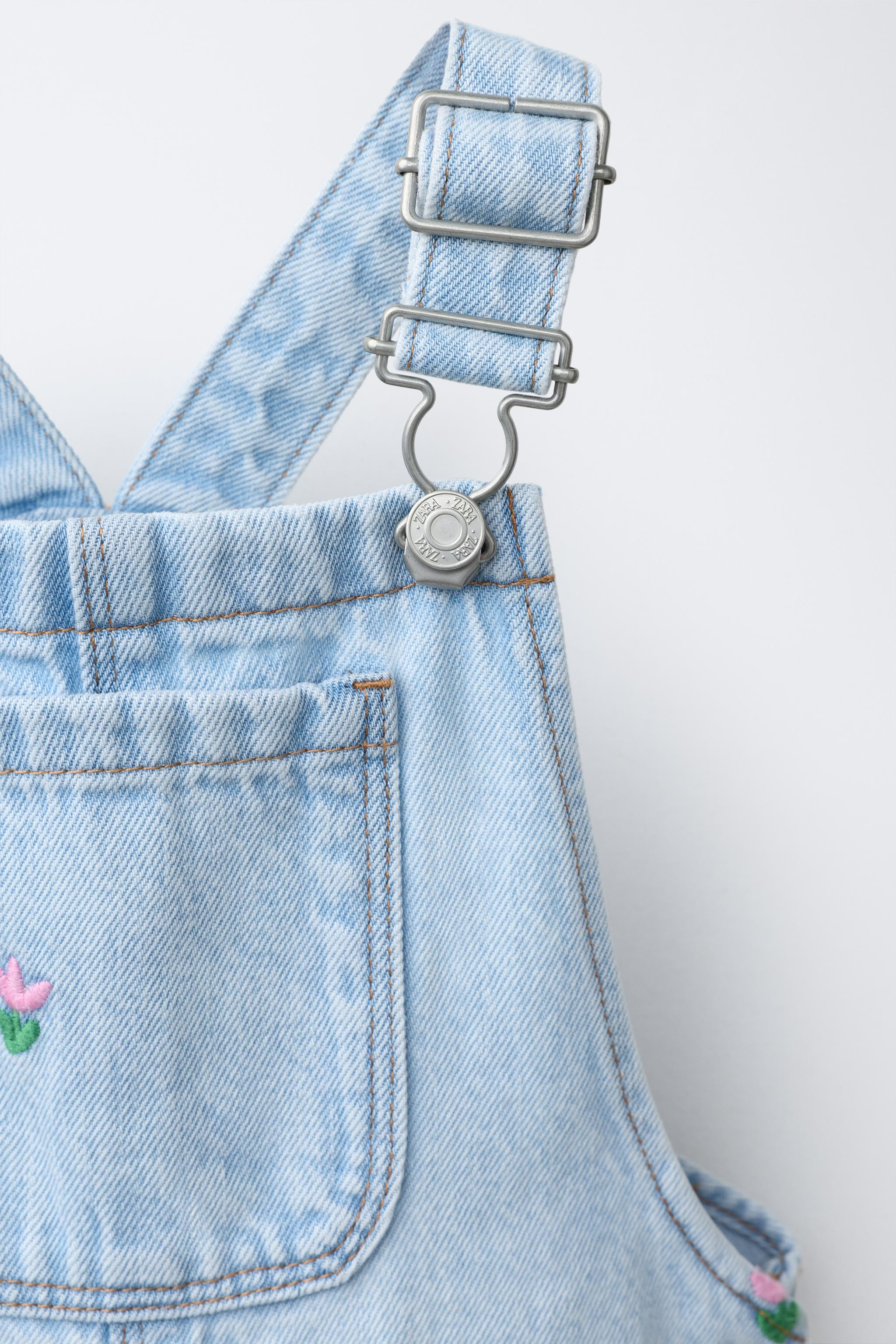 LONG DENIM OVERALLS | Zara US