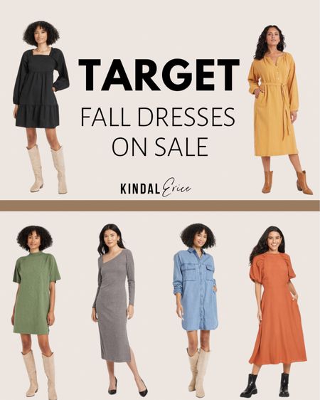 On sale from Target: Midi & Maxi length dresses, perfect for the Fall 🍂🍁🍃


Colors: Black, Mustard, Olive, Grey, Orange, Denim

#LTKunder50 #LTKSeasonal #LTKsalealert