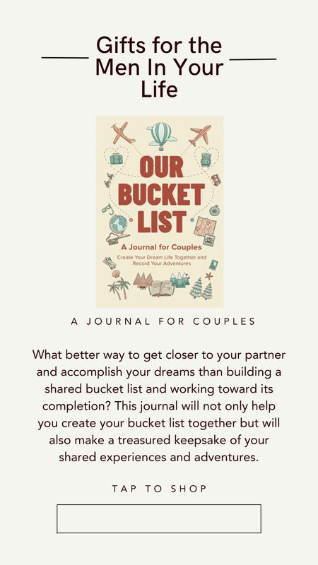 Get closer to your partner and accomplish dreams by building a bucket list together and make treasures keepsake memories