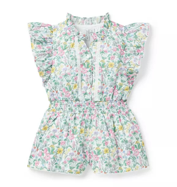 Floral Ruffle Romper | Janie and Jack