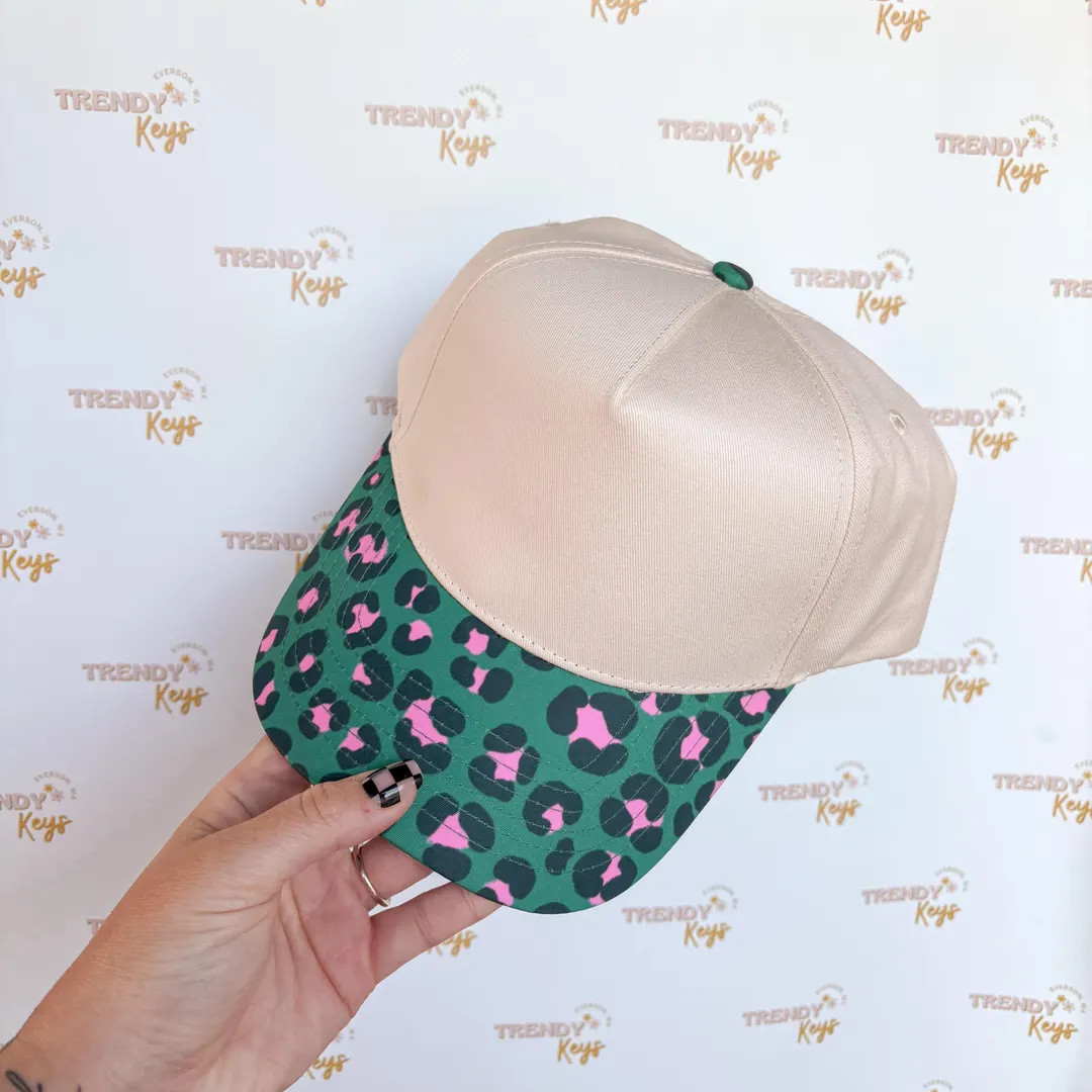 Canvas Front Ball Cap: Custom Design Hat Bar - Etsy | Etsy (US)