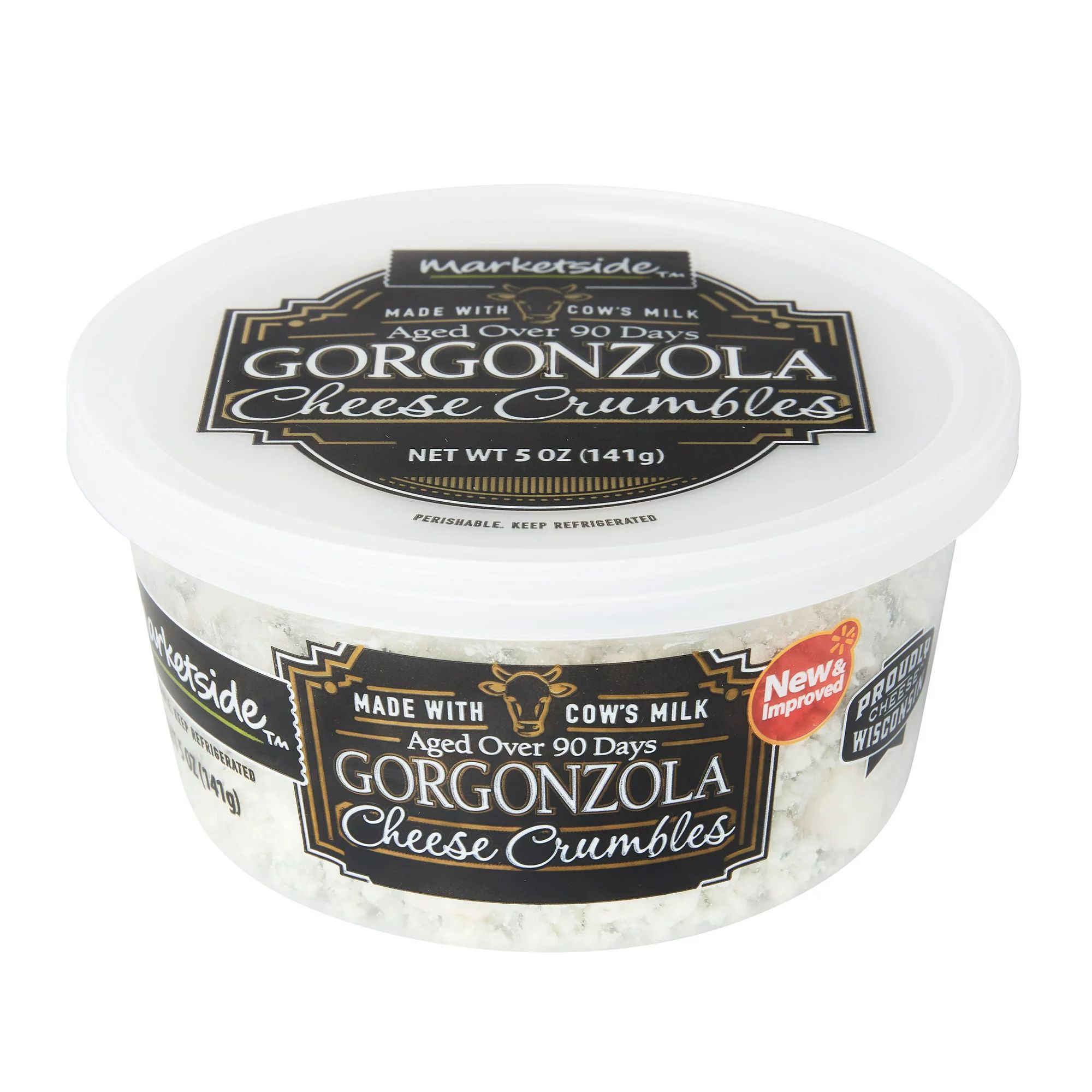 Marketside Gorgonzola Cheese Crumbles Cup, 5 oz | Walmart (US)