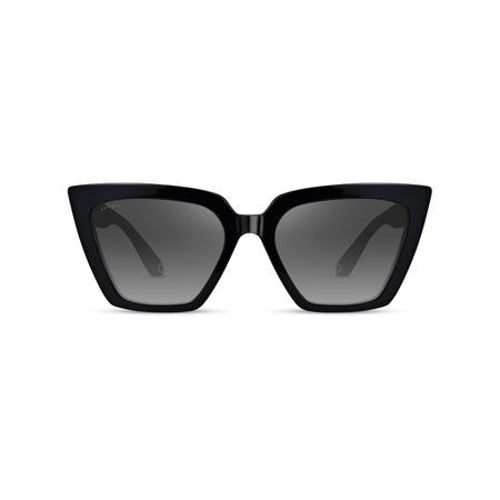 Paris Sunglasses in Black Acetate | Aspinal of London