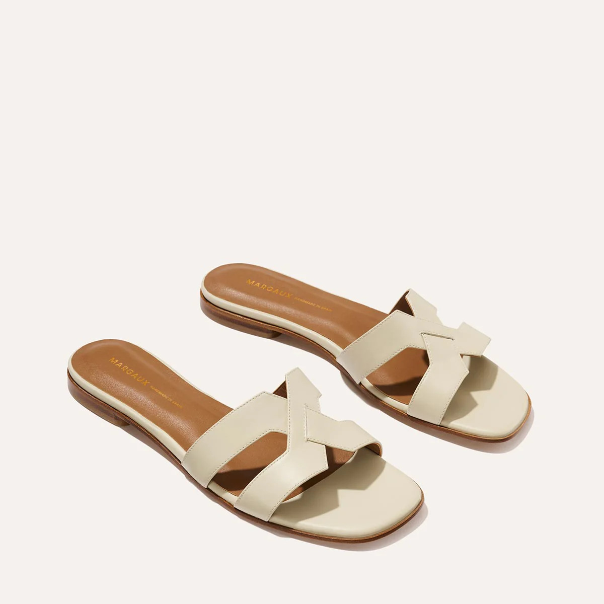 The MX Sandal - Ecru Calf | Margaux
