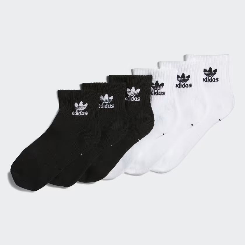 Trefoil Quarter Socks 6 Pairs | adidas (US)