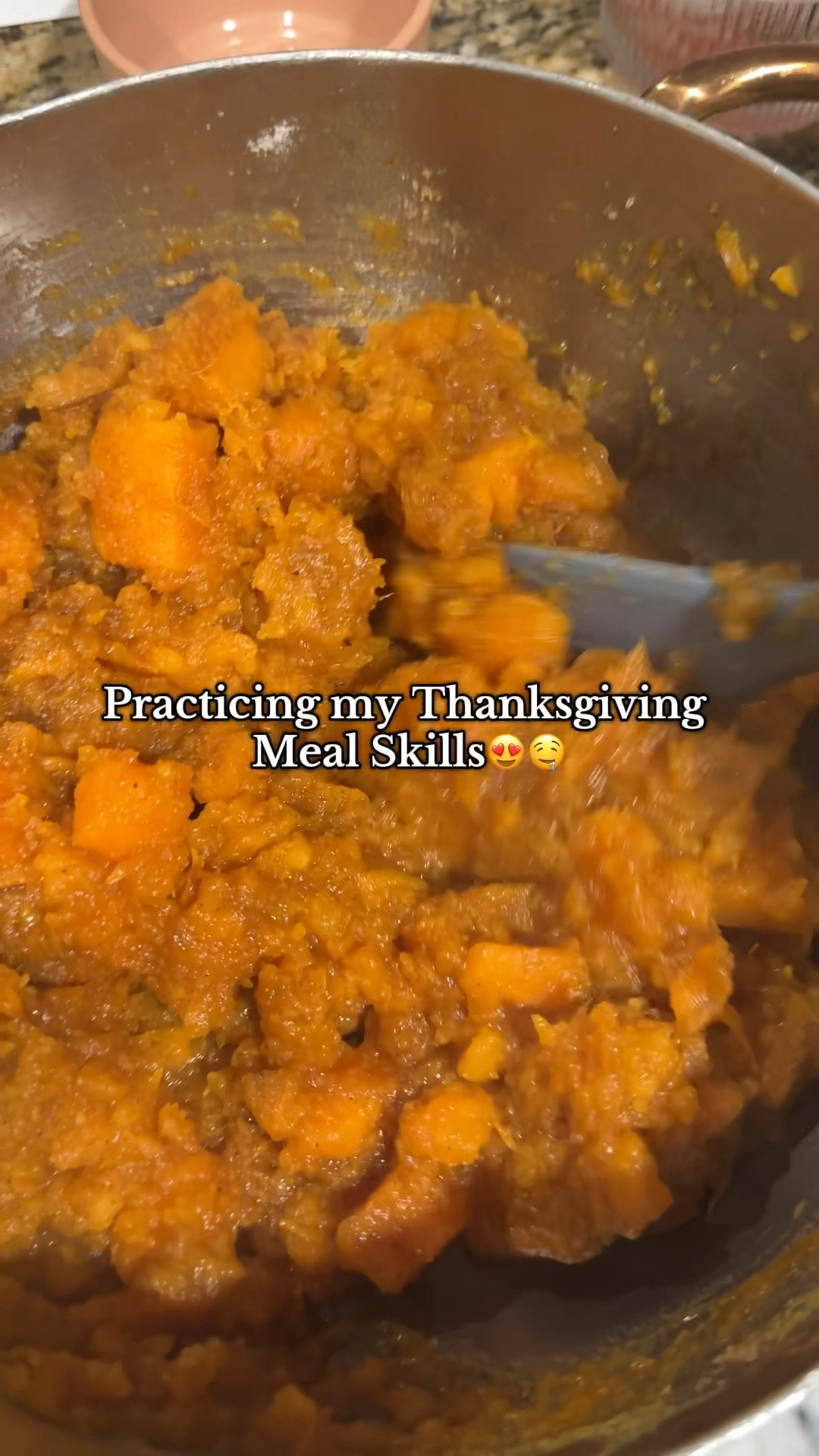 Welp, the sweet potato’s will be over me after this season cause I’m about to make them every which way I can😂🤷🏽‍♀️ first up, yams, then pie, and possibly cookies!!🙌🏽🙌🏽 What’s your favorite meal to make? 

#simplymadisynn #momlife #dayinthelife #dallasblogger #simplethanksgivingdinner #smallthanksgiving #minimeals #holiday 

#LTKHoliday #LTKHome #LTKFindsUnder100