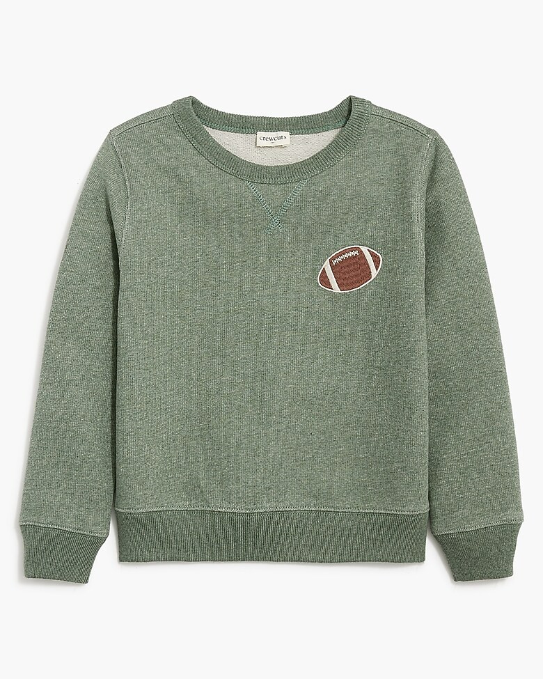 Boys' football hit sweatshirt | J.Crew Factory