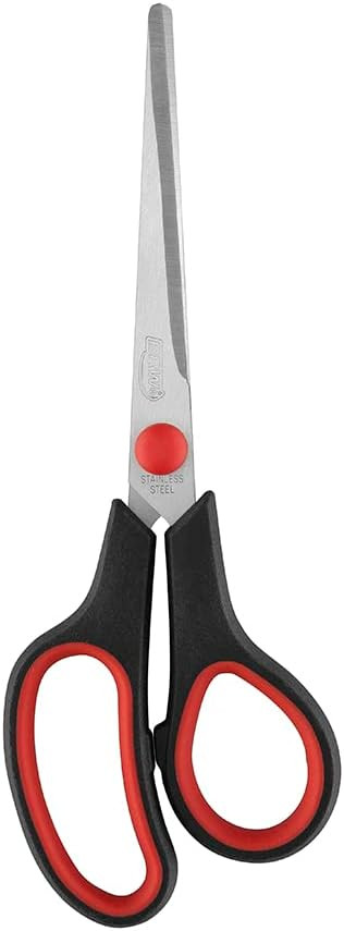 Tesoura Ergonomica Cabo Preto 17Cm-Blister - 100871 | Amazon (BR)
