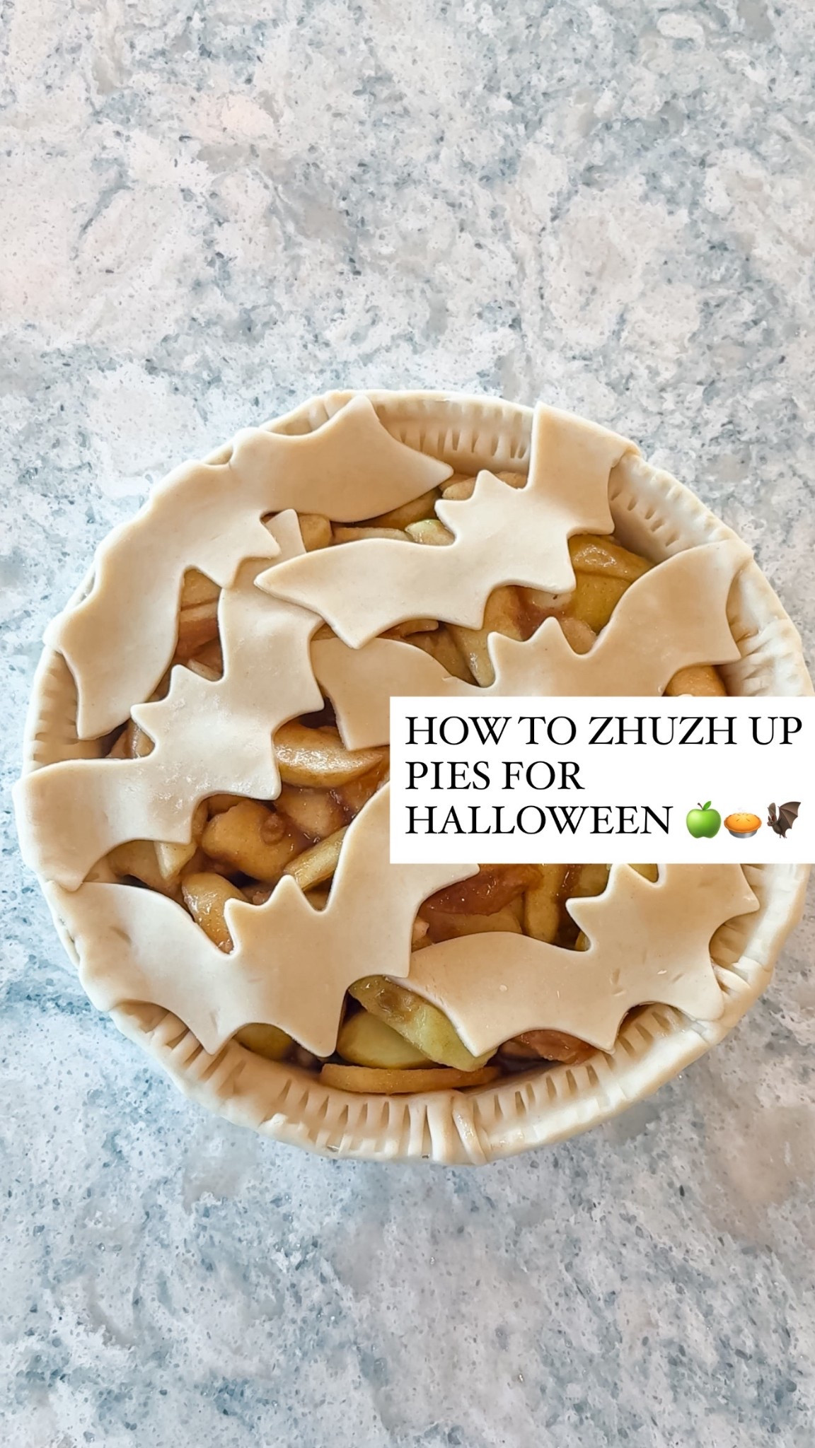 The exact cookie cutters I used to ✨ZHUZH up✨ the pie for Halloween!

#LTKFamily #LTKSeasonal #LTKHome