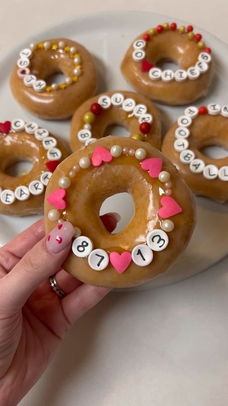 Super Bowl Friendship Bracelet Donuts 🍩 💕

#LTKparties