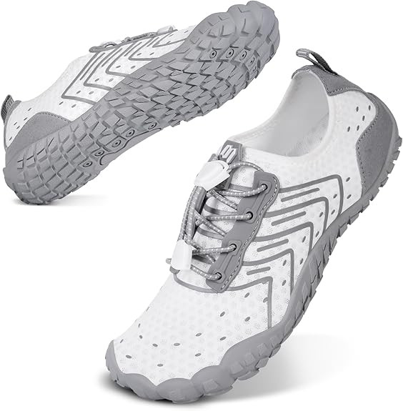 Water Shoes for Women Men Quick-Dry Barefoot Shoes Breathable Aqua Socks for Swim Beach River Poo... | Amazon (US)