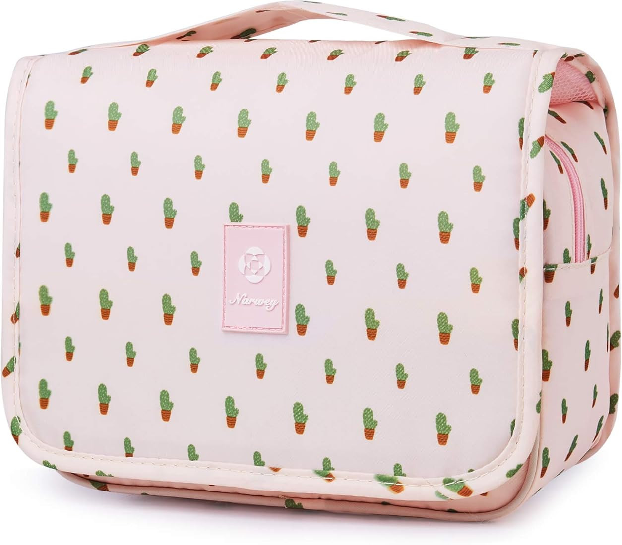 Narwey Hanging Toiletry Bag for Women Travel Makeup Bag Organizer Toiletries Bag for Travel Size ... | Amazon (US)