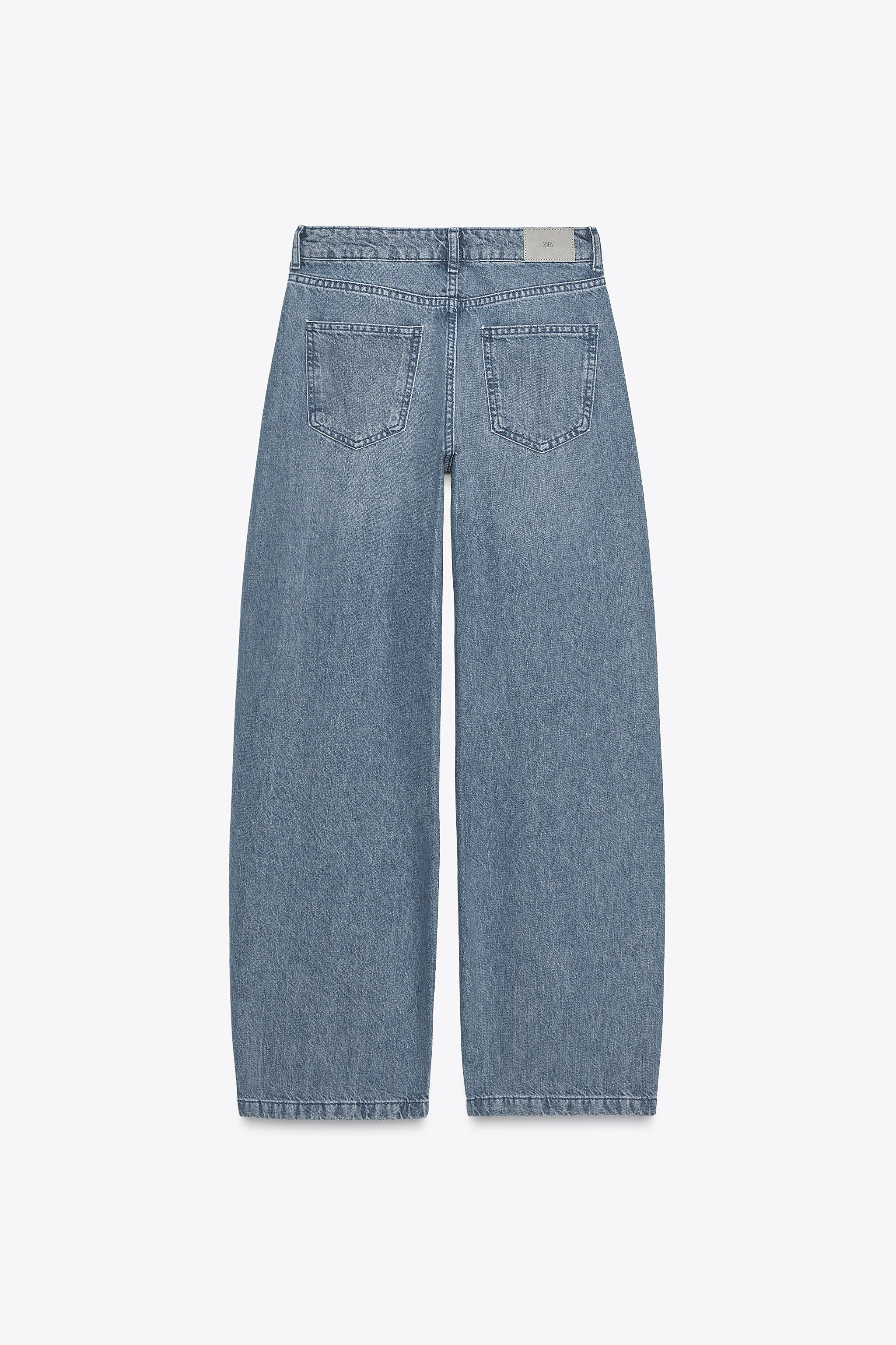 BAGGY MID-WAIST JEANS | Zara UK