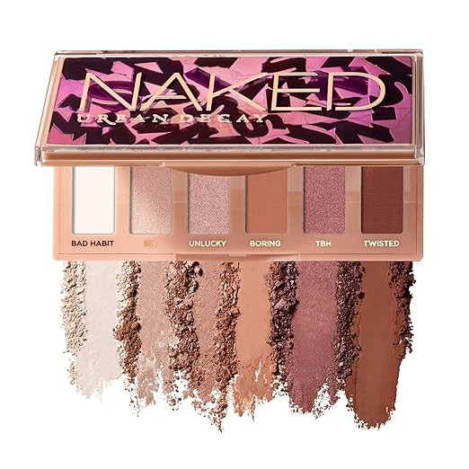 URBAN DECAY Naked Mini Eyeshadow Palette - 6 Shades - Great for Travel - Ultra-Blendable, Rich Co... | Amazon (US)