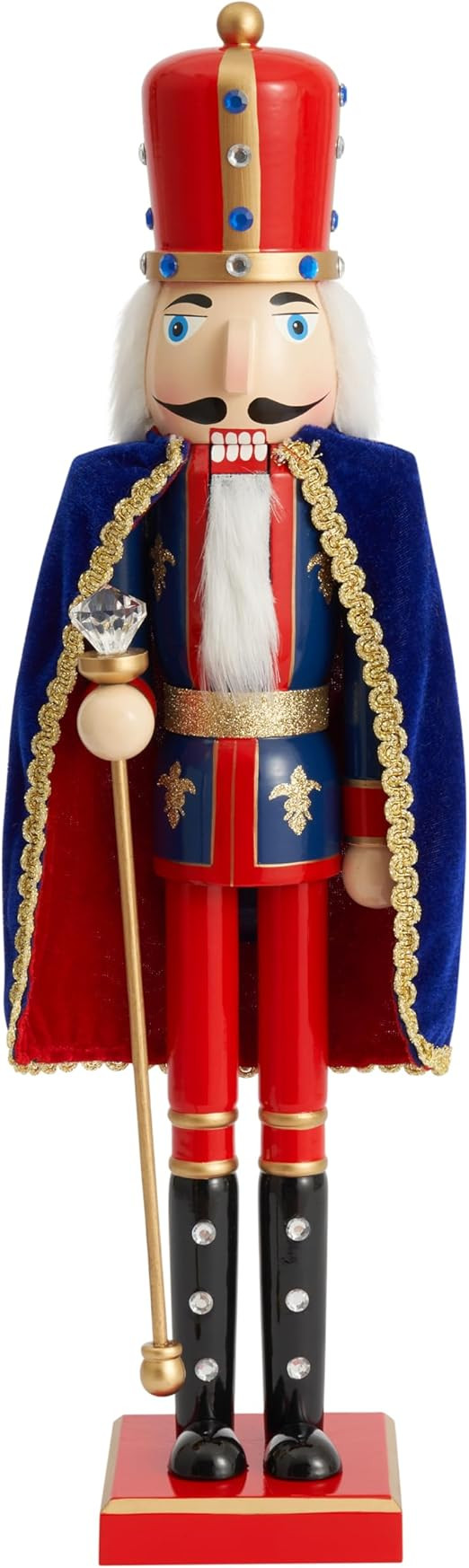 THE TWIDDLERS - 3 FT/ 90cm Large Wooden Nutcracker Soldier Majestic King, Nutcracker Christmas De... | Amazon (CA)
