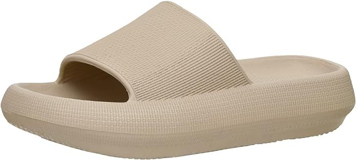 Cushionaire Women's Feather recovery pool slide sandal with +Comfort | Amazon (US)