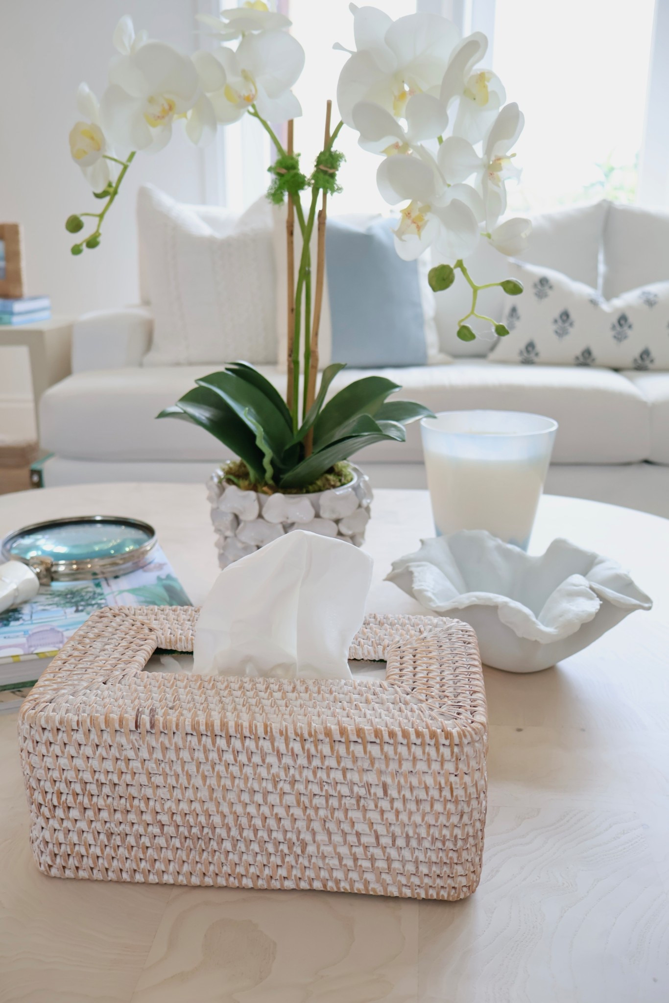 ✨Coastal look for less✨ Bringing designer-inspired style into my home with affordable Amazon finds like this white washed rattan tissue box cover, less than $20 🤍🌊 From woven textures to organic shapes, these pieces create that breezy coastal vibe without the splurge.

#CoastalDecor #AmazonHomeFinds #LookForLessHome #CoastalLivingRoom #NeutralHomeDecor #AmazonHome 

#LTKFindsUnder50 #LTKHome #LTKStyleTip