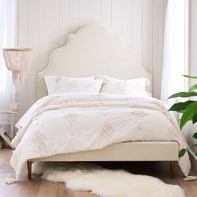 Dahlia Upholstered Bed | Pottery Barn Teen