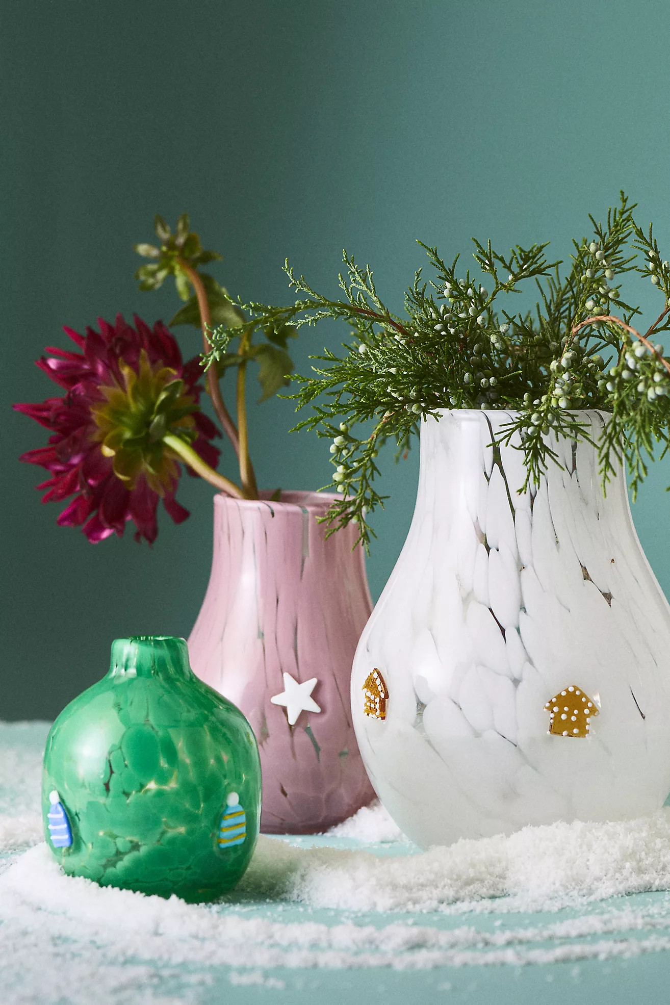 Nesting with Grace Icon Confetti Glass Vase | Anthropologie (US)