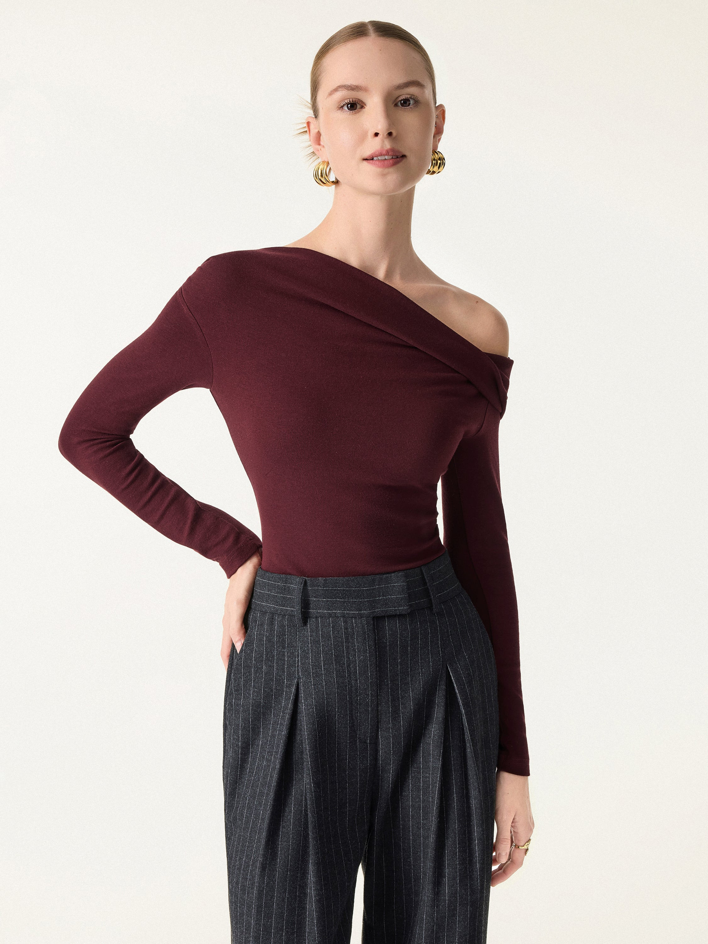 Multi-wear Versatile Necklines Long Sleeve Brami | OGLmove