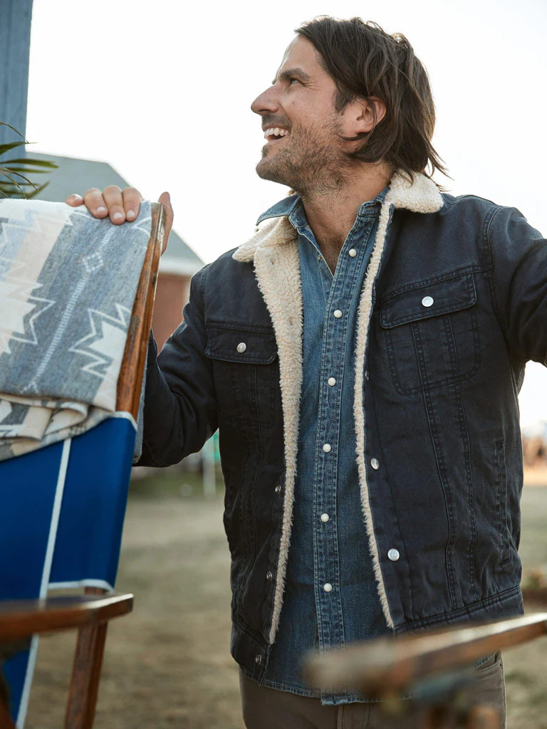 Timberline Fleece Trucker | Faherty