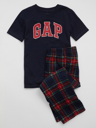 Kids Recycled Gap Logo PJ Set | Gap Factory