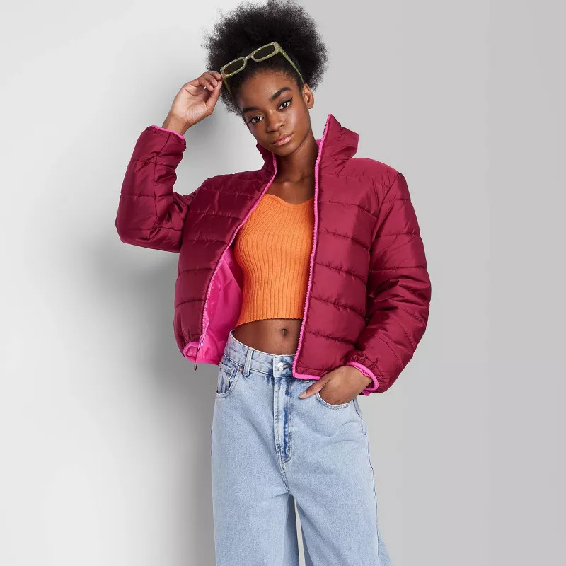 Women's Puffer Jacket - Wild Fable™ | Target