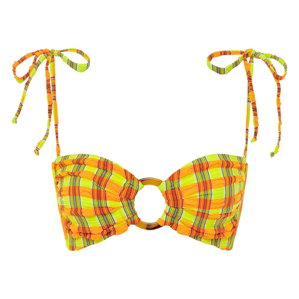 neon plaid
              Tori
              
              Ties
              
              Biki... | Montce