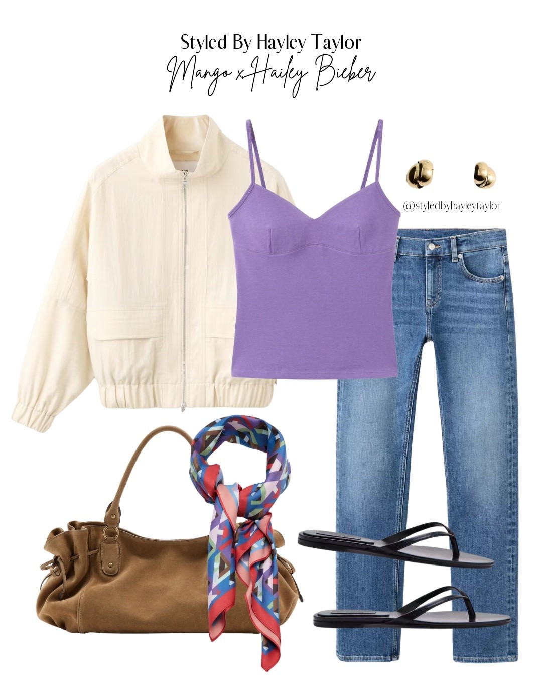 Mango X Hailey Bieber Outfit Ideas 🫶

#LTKspring #LTKsummer #LTKjeans