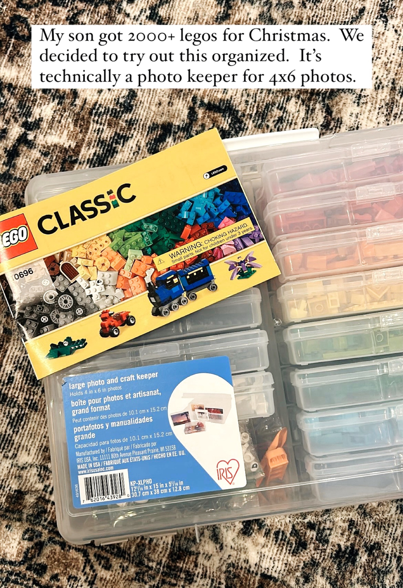 Lego storage, plastic organizer, toy

#LTKkids #LTKGiftGuide #LTKFind