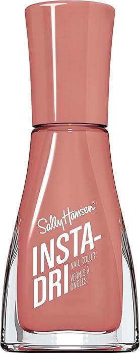 Sally Hansen Insta-Dri®, Mauve It, Quick Dry, Long Lasting, Streak-Free Shine, Nude Nail Polish | Amazon (US)