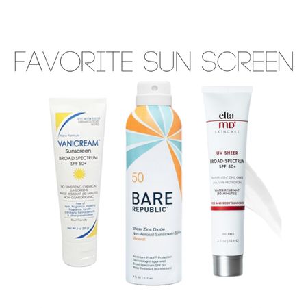 Sunscreens that will not turn your extensions orange. 