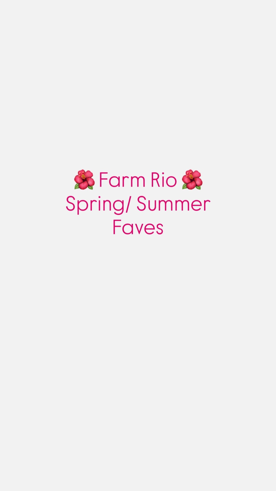 Love me a little farm rio. 🦜 #farmrio #ootd #summer #spring 

#LTKgrwm #LTKootd #LTKSeasonal