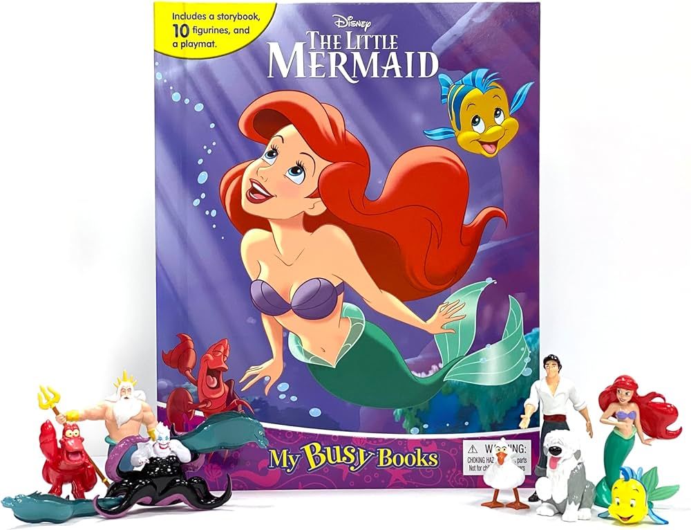 Disney The Little Mermaid Classic My Busy Books | Amazon (US)