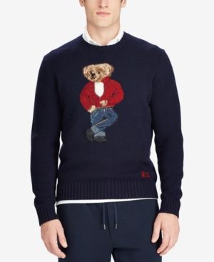 Polo Ralph Lauren Men's Polo Bear Sweater | Macys (US)